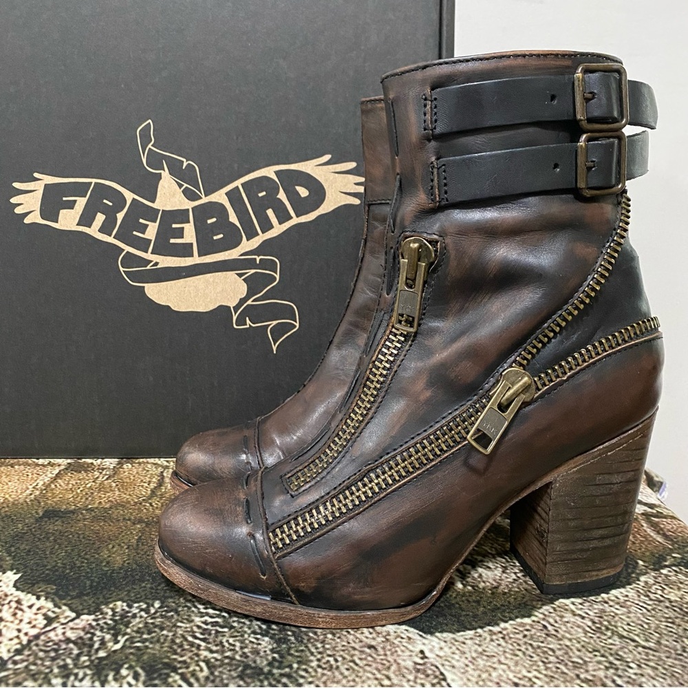 Freebird Black Dalton Boots Size 9